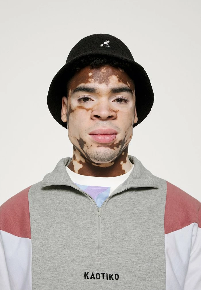 CREW BRENDAN - Sweatshirt - grey/soft burgundy Kaotiko CREW BRENDAN - Sweatshirt - Grey/soft Burgundy -Kaotiko Shop 027b5bd529ab4d94a31e5c53c52d38e3