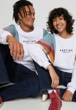 Kaotiko UNISEX CREW SEATTLE - Sweatshirt - Blanco 3 Kaotiko UNISEX CREW SEATTLE - Sweatshirt - Blanco -Kaotiko Shop 027f2f8de60a4ad3b11e73b2779a6442