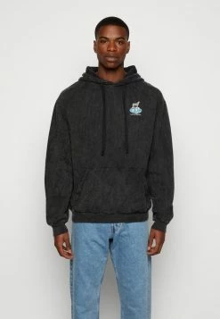 Kaotiko HOWLING WOLVES UNISEX - Hoodie - Black