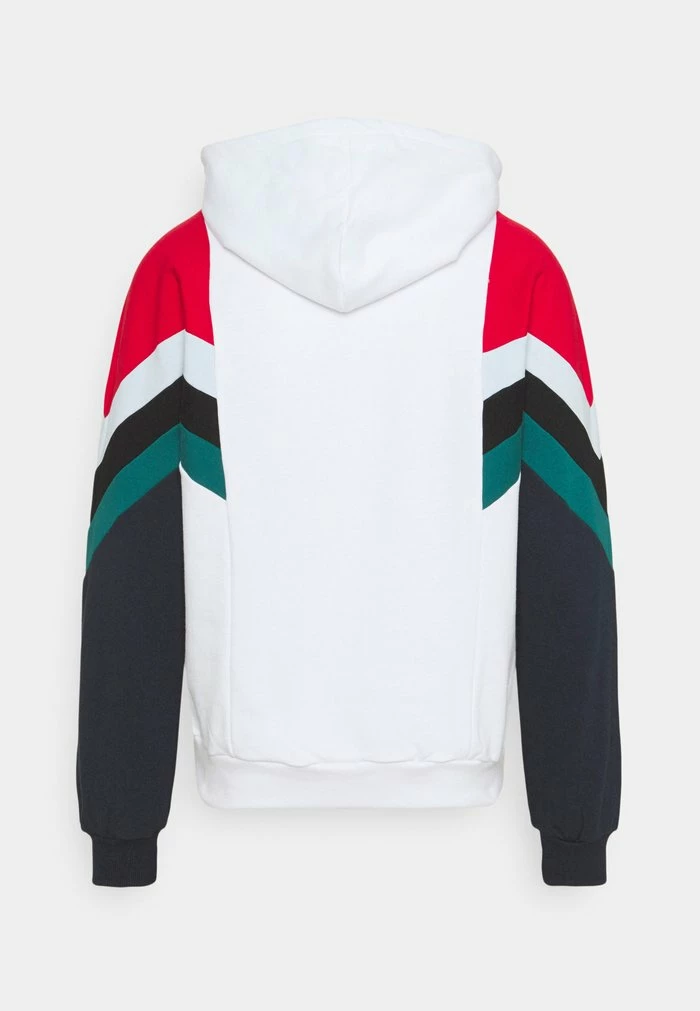 SUD CAP EWAN - Sweatshirt - white/red/candy blue Kaotiko SUD CAP EWAN - Sweatshirt - White/red/candy Blue -Kaotiko Shop 0336693a467a473e9da5b875022927ef