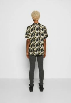 Kaotiko CAMISA BLOCKS UNISEX - Button-down Blouse - Black -Kaotiko Shop 03eadbd1d1ca4afe988e12e20f6125e1