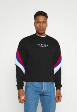 Kaotiko UNISEX CREW WALKER - Sweatshirt - Black