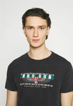 Kaotiko TIE DYE EGYP - Print T-shirt - Dark Grey -Kaotiko Shop 061ff7a8c8f147abb05124cd1cf8cba3