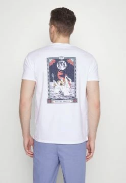 Kaotiko WASHED SIRENS MOON UNISEX - Print T-shirt - White 4 Kaotiko WASHED SIRENS MOON UNISEX - Print T-shirt - White -Kaotiko Shop 0d275561594f476e8763b61352878f51