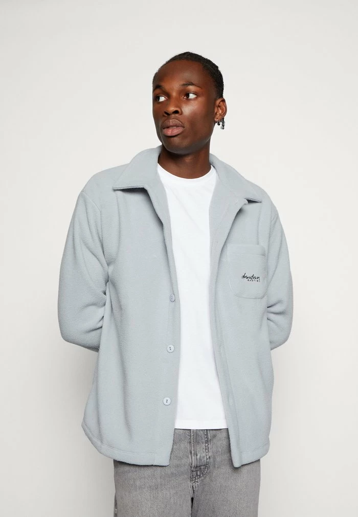 CAM POLAR DOWNTOWN - Fleece jacket - steel Kaotiko CAM POLAR DOWNTOWN - Fleece Jacket - Steel -Kaotiko Shop 0d83d5853c014ea78871eabc002eaa23