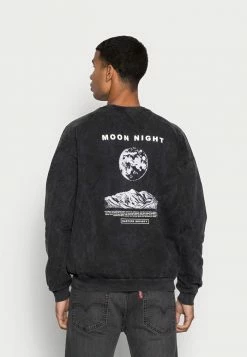 Kaotiko CREW MOON NIGTH - Sweatshirt - Black -Kaotiko Shop 10fc93d052fc4baca312d2bda49ebe3b