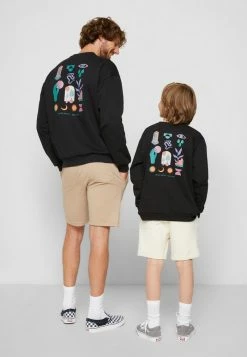 Kaotiko CREW MINIMAL UNISEX - Sweatshirt - Black -Kaotiko Shop 120ed473971f4c28b70946740b2a06fd