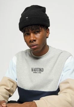 Kaotiko CREW WESTPORT - Sweatshirt - Grey/white -Kaotiko Shop 1736bedcd527492dbd48bc46f0234a83