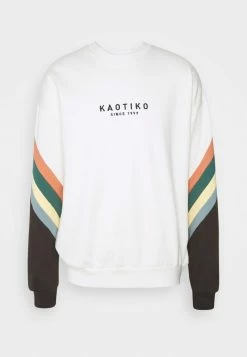 Kaotiko CREW WALKER UNISEX - Sweatshirt - White -Kaotiko Shop 176a0abadb1646f284d6c9e0069b4951
