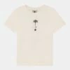 Kaotiko TREASURE ISLAND UNISEX - Print T-shirt - Ivory