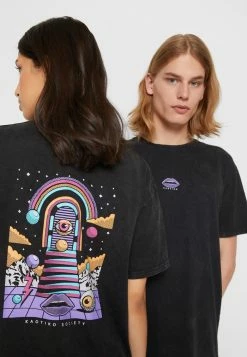 Kaotiko WASHED UNISEX - Print T-shirt - Black -Kaotiko Shop 192dafd8c82345a5ab902a7083643be8