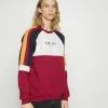 Kaotiko CREW DENVER - Sweatshirt - Burgundy/marfil/mostaza/navy