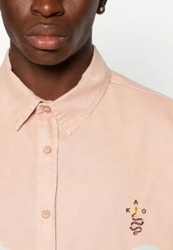 Kaotiko WASHED SNAKE UNISEX - Shirt - Soft Pink -Kaotiko Shop 1c7e4960a1c2433690b48ee7daba59a3
