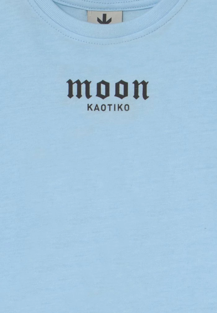 MOON UNISEX - Print T-shirt - celeste Kaotiko MOON UNISEX - Print T-shirt - Celeste -Kaotiko Shop 1e4295e78fbb4b55adc11e3e97cb4688
