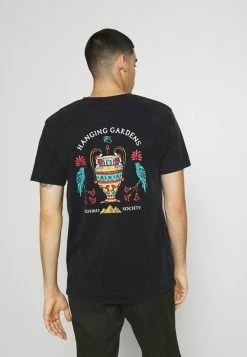 Kaotiko GARDENS - Print T-shirt - Black 8 Kaotiko GARDENS - Print T-shirt - Black -Kaotiko Shop 1eb01c8952294e809c31022daa879b29