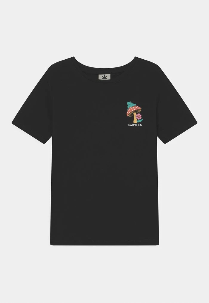 HAPPY FROG UNISEX - Print T-shirt - black Kaotiko HAPPY FROG UNISEX - Print T-shirt - Black -Kaotiko Shop 1f08637621054d398f956366852f1cc6