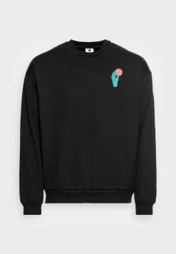Kaotiko CREW MINIMAL UNISEX - Sweatshirt - Black -Kaotiko Shop 1f21ddb9874b4659a6e6b95f782e434c