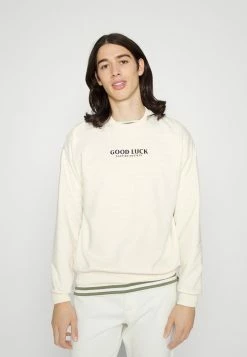 Kaotiko CREW GOOD LUCK - Sweatshirt - Ivory