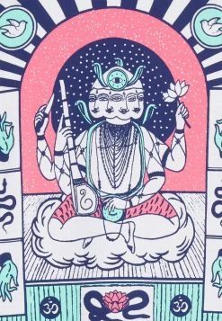 Kaotiko WASHED MIND - Print T-shirt - White -Kaotiko Shop 24549f4fa5464001beb43106b367042d