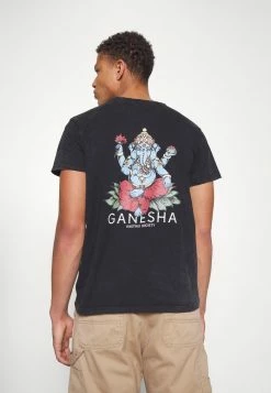Kaotiko WASHED GANESHA UNISEX - Print T-shirt - Black -Kaotiko Shop 28185105e2db4c6a903e097b1446b064
