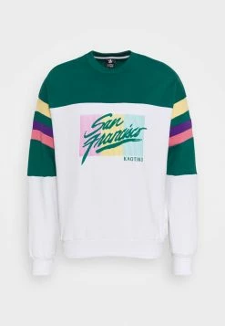 Kaotiko CREW SAN FRANCISCO UNISEX - Sweatshirt - White