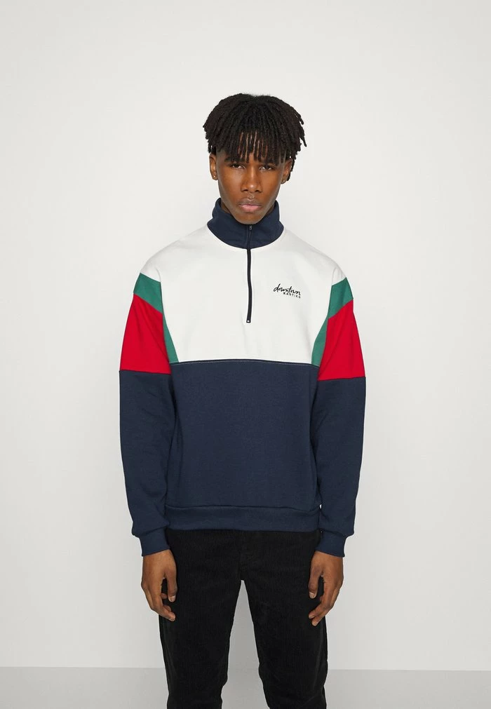 CREW COLIN - Sweatshirt - navy/marfil Kaotiko CREW COLIN - Sweatshirt - Navy/marfil -Kaotiko Shop 291737d218f54de1bb5e692b6565954c