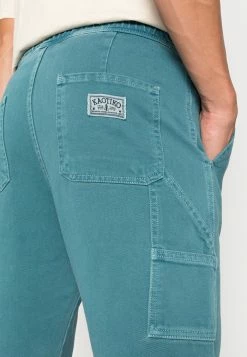 Kaotiko CARPENTER UNISEX - Straight Leg Jeans - Petroleo -Kaotiko Shop 2929aa7b3c994803a171069d08de9471