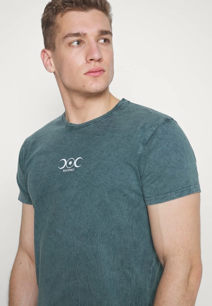 WASHED BRIGHTNESS UNISEX - Print T-shirt - green Kaotiko WASHED BRIGHTNESS UNISEX - Print T-shirt - Green -Kaotiko Shop 2ae7d5c90044410cb7b6877652867275
