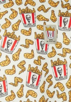 Kaotiko CREW KFC CHICKENS - Zip-up Sweatshirt - White/bronze -Kaotiko Shop 2ba441f667cb490f91f96e37eeaa6060