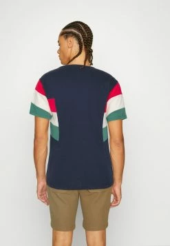 Kaotiko BRAYDEN UNISEX - Print T-shirt - Navy/red/ivory/heura 2 Kaotiko BRAYDEN UNISEX - Print T-shirt - Navy/red/ivory/heura -Kaotiko Shop 2d3282f81e6a42d29150bfd7ee1c00f4