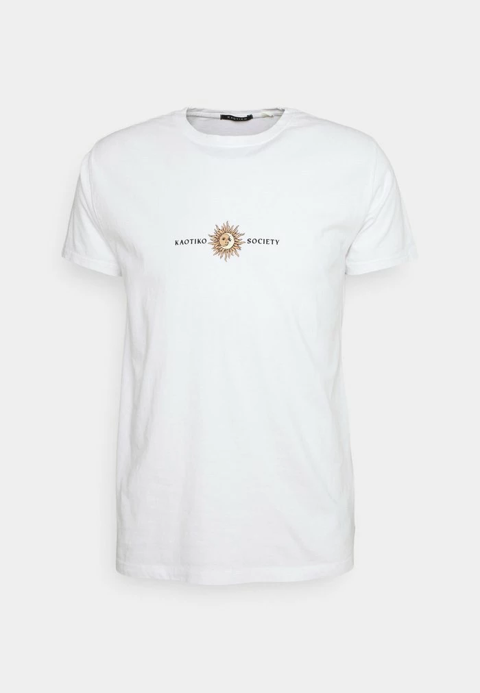 SUN WASHED - Print T-shirt - white Kaotiko SUN WASHED - Print T-shirt - White -Kaotiko Shop 30c65fdca5844cc1a56a44846779df54