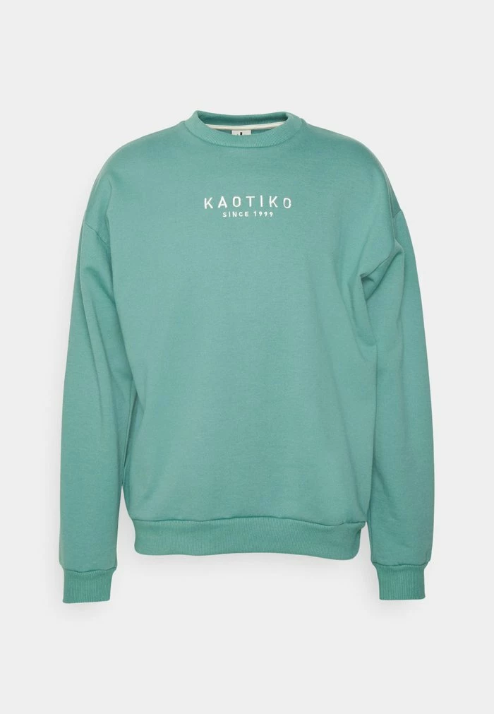 CREW BASIC UNISEX - Sweatshirt - basil Kaotiko CREW BASIC UNISEX - Sweatshirt - Basil -Kaotiko Shop 310e1244eeae40abbfbf6a4f8c03890f