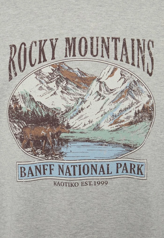 CREW ROCKS MOUNTAINS UNISEX - Sweatshirt - grey Kaotiko CREW ROCKS MOUNTAINS UNISEX - Sweatshirt - Grey -Kaotiko Shop 34b7fe80f90a4dd0922f721d91bbf0ba