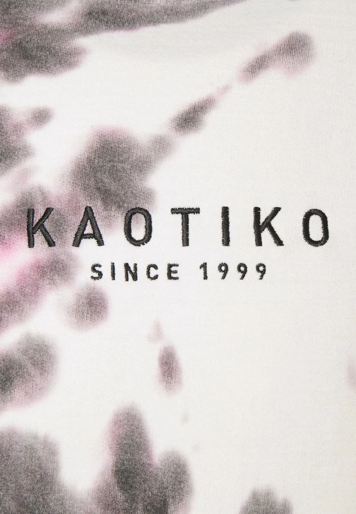 CREW TIE DYE - Sweatshirt - black/white Kaotiko CREW TIE DYE - Sweatshirt - Black/white -Kaotiko Shop 3529fb5f15b342c8916bef7760cdb03b