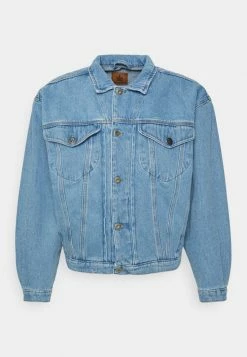 Kaotiko JACKET VINTAGE STAY TRUE UNISEX - Denim Jacket - Blue -Kaotiko Shop 3554f90254c149b79ee5312196c36057