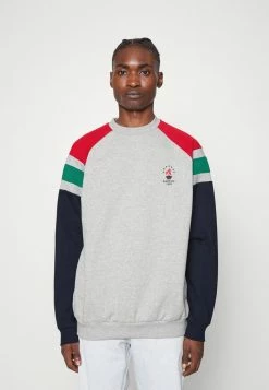 Kaotiko CREW ATLANTA UNISEX - Zip-up Sweatshirt - Grey/red/green/navy