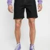 Kaotiko Denim Shorts - Black