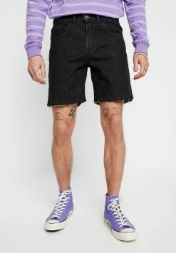 Kaotiko Denim Shorts - Black