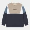 Kaotiko CREW ANSEL UNISEX - Sweatshirt - Navy/beige/white/blue