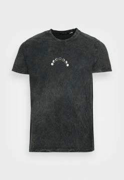 Kaotiko WASHED COSMIC SNAKE - Print T-shirt - Black -Kaotiko Shop 3e9520c20fa447e1b49e1542dbff8f08