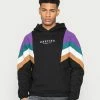 Kaotiko CAP EWAN UNISEX - Hoodie - Black/purple/jade