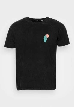 Kaotiko WASHED MINIMAL UNISEX - Print T-shirt - Black -Kaotiko Shop 466d2c069e25407fa5f3410c180588d9