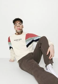 Kaotiko CREW SEATTLE - Sweatshirt - Marfil/burgundy 3 Kaotiko CREW SEATTLE - Sweatshirt - Marfil/burgundy -Kaotiko Shop 46f02ebef74c4c31be4a2a891f114236