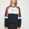 Kaotiko CREW DENVER - Sweatshirt - Navy/marfil/heura/burgundy