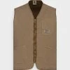 Kaotiko CHALECO NOLAN UNISEX - Waistcoat - Piedra