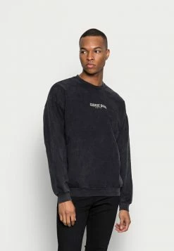 Kaotiko CREW COSMIC - Sweatshirt - Black
