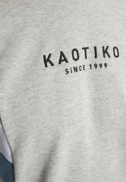 Kaotiko SUD CAP EWAN UNISEX - Hoodie - Grey/lila/fresh Green -Kaotiko Shop 52031afc27734d4d8b8bc28f47b94c8e