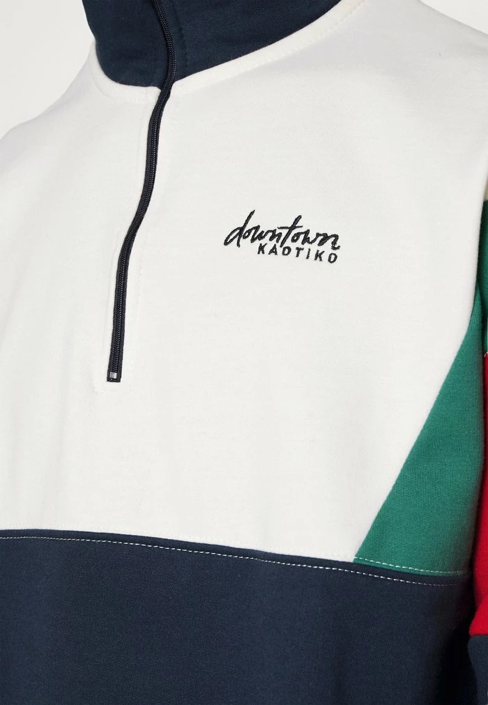 CREW COLIN - Sweatshirt - navy/marfil Kaotiko CREW COLIN - Sweatshirt - Navy/marfil -Kaotiko Shop 5317cb95d02e483d8ce0f78f22561855