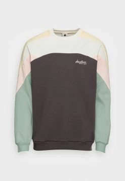 Kaotiko CREW DRU - Sweatshirt - Marfil/ Dark Grey/ Yellow -Kaotiko Shop 54b16d4b9fc84d649e6c840c08c1ade5