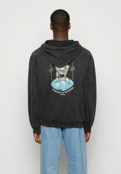 Kaotiko HOWLING WOLVES UNISEX - Hoodie - Black -Kaotiko Shop 597bcee31e1740caae9437a14b219580